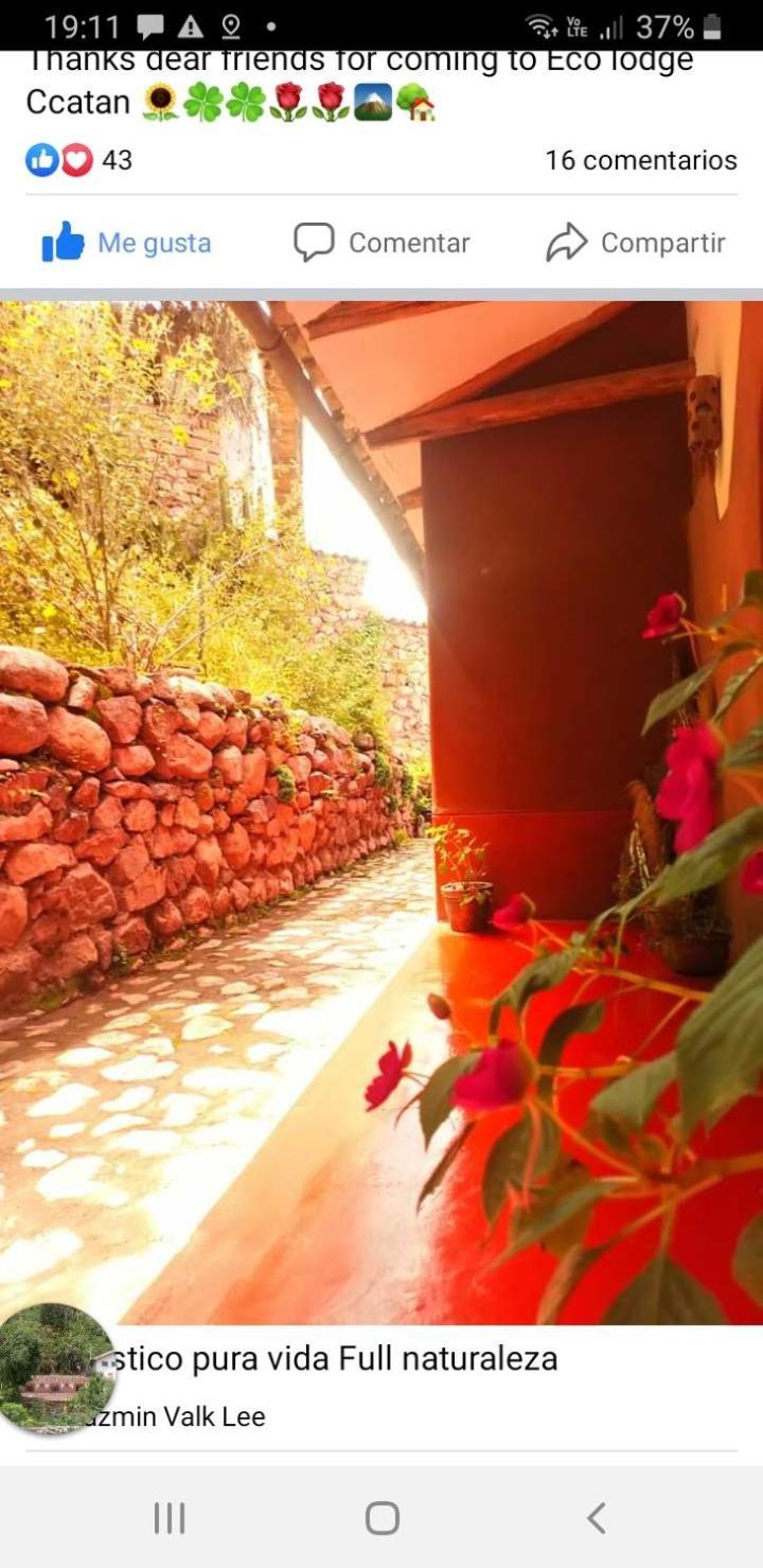 EColodge Ccatan Urubamba Esterno foto